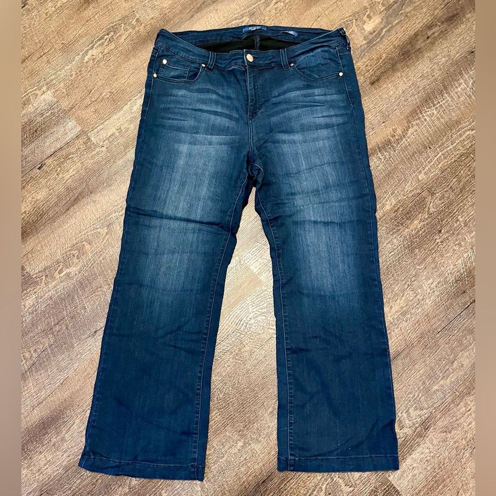 Bootcut stretch denim